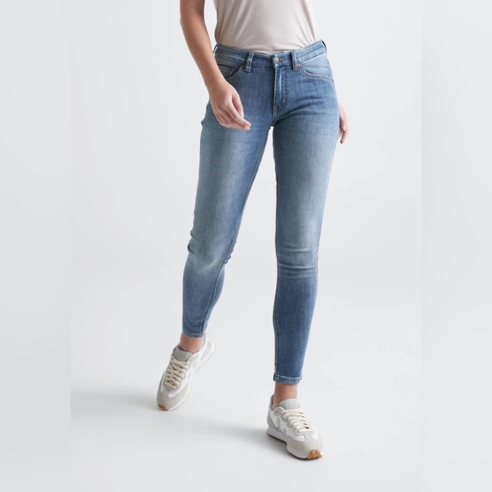 NWT DU/ER Duer Performance Denim Skinny Indigo - Picture 2 of 16